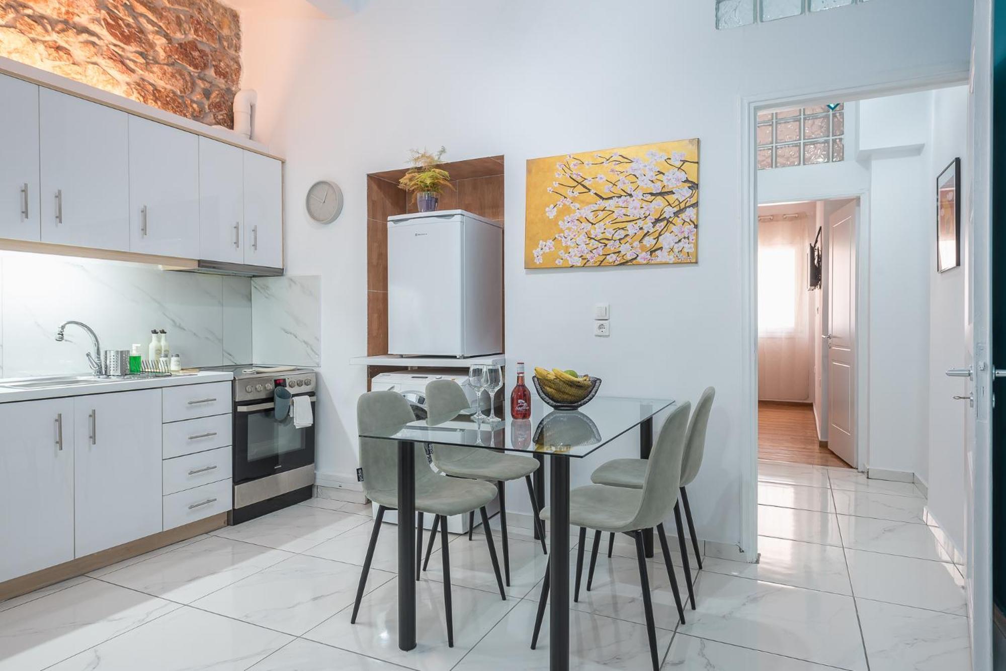 Contemporary Apartment 200M From Acropolis 100Mbps Netflix Athen Eksteriør billede